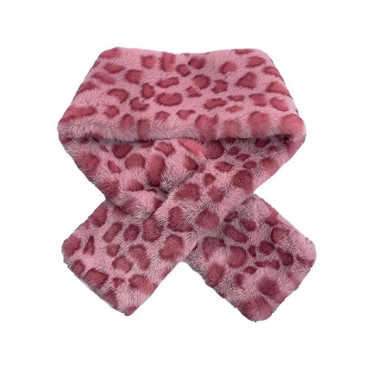 Womens Scarf,scarf With Leopard Pattern,winter Scarf Warm Cozy