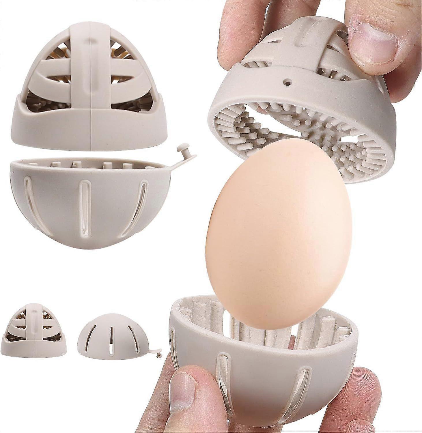 Egg Cleaning Brush Silicone, Egg Scrubber compatible Fresh Eggs, Reusable Cleaning Tools compatible Egg Washer