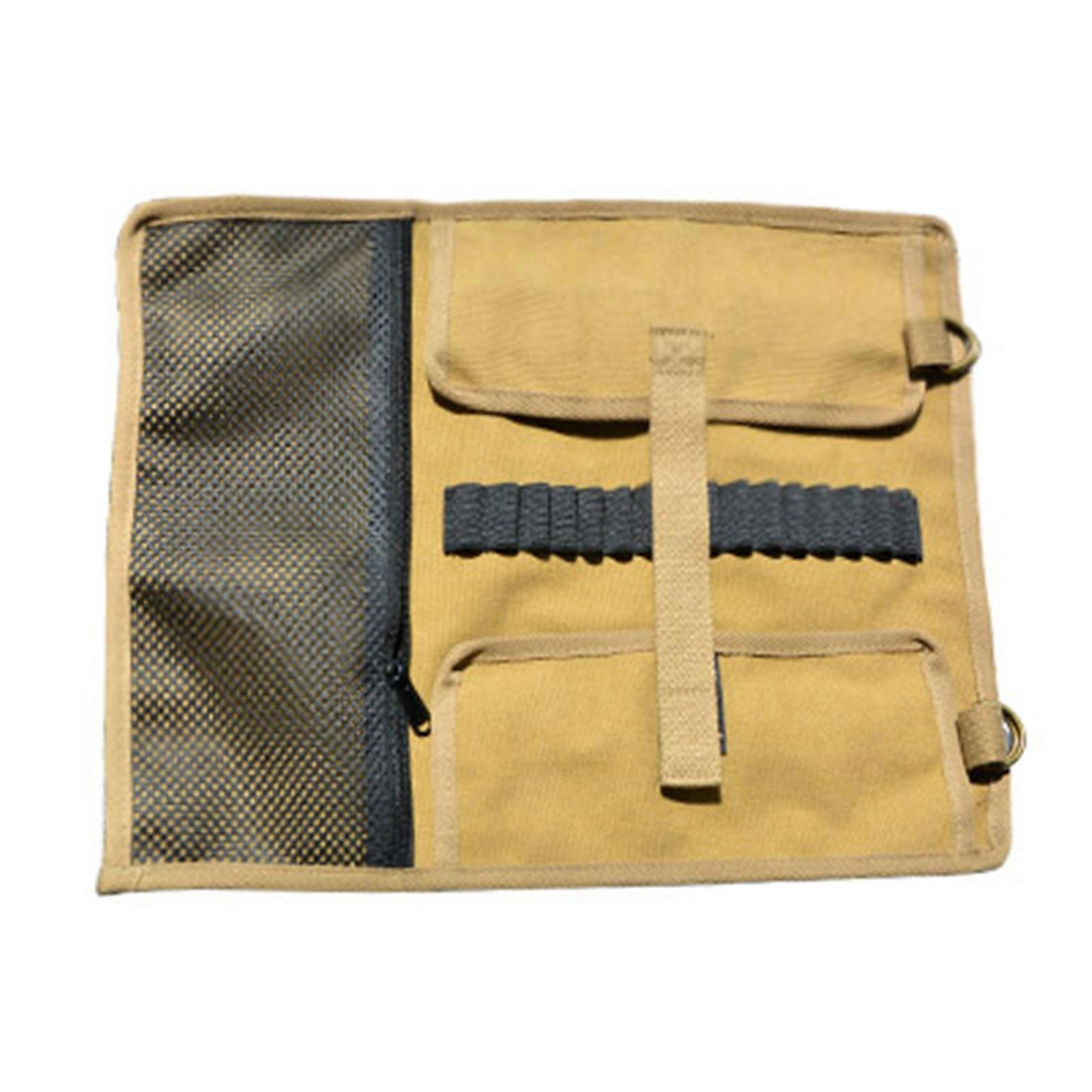 Camping Tools Storage Bag Canvas Earth Nail Organizer Heavy Duty Hammer Pegs Pegs Pouch Picnic Tents Accessories
