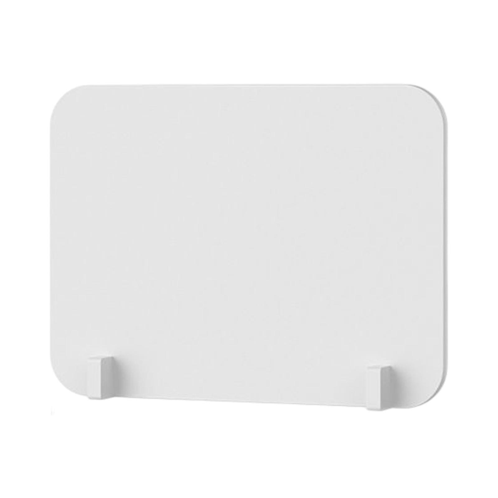 Clamp on Desk Partition Accessories Desktop White
