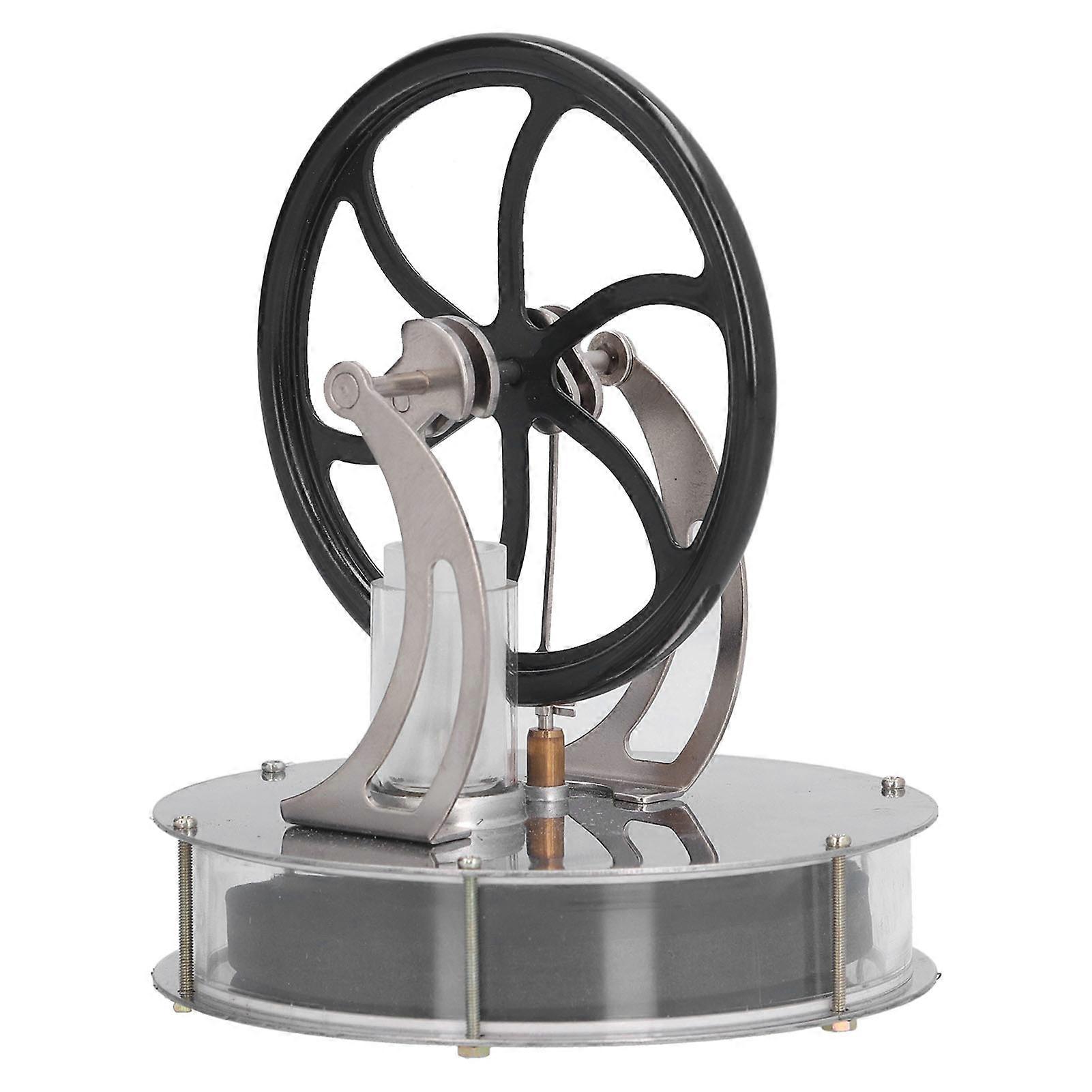 Mini Low Temperature Stirling Engine Model Desktop Ornament Physical Science Experiment Toys