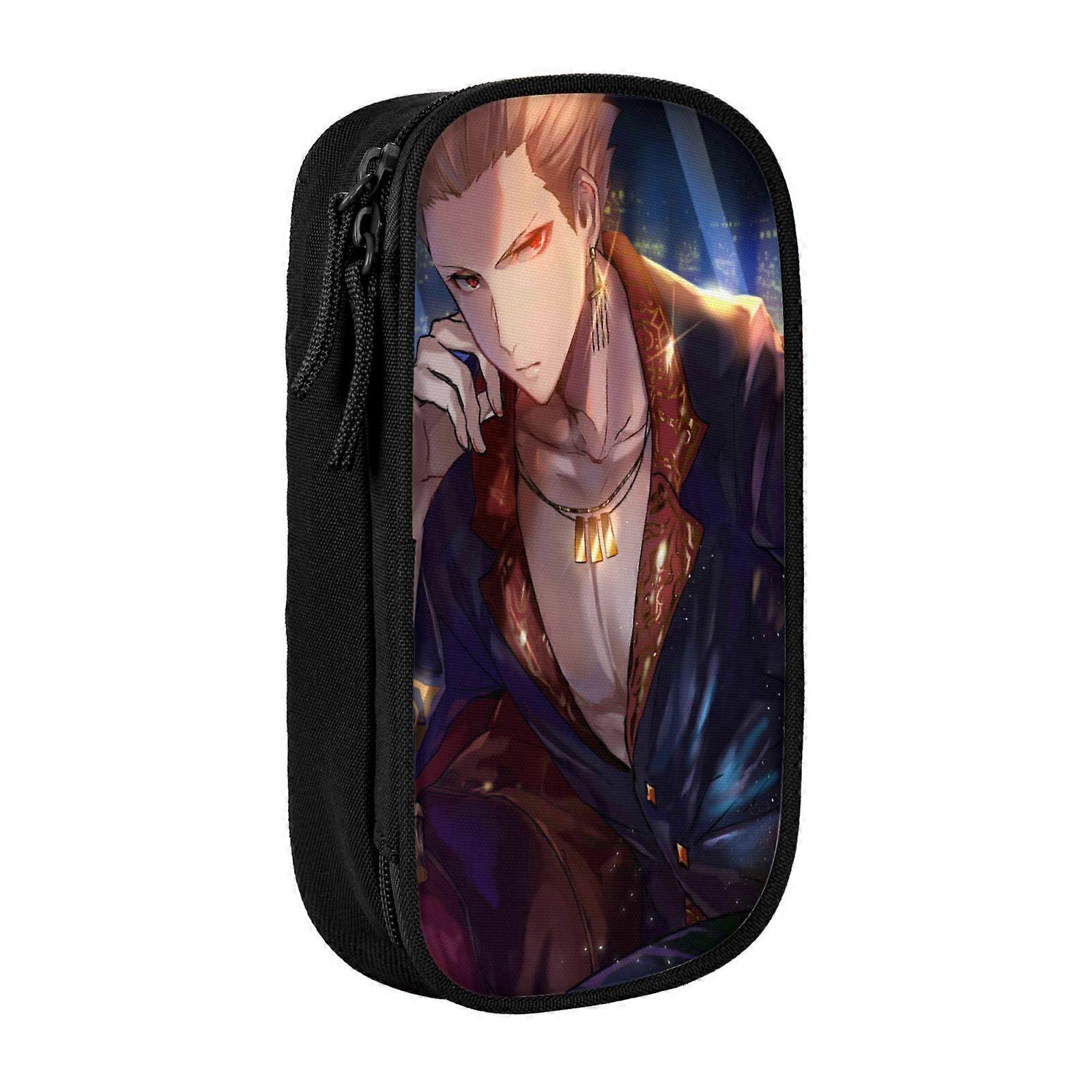 al47 FateZero مقلمة حقيبة محمولة بسحاب مكتب القلم حقيبة للمكتب المدرسي السفر la47