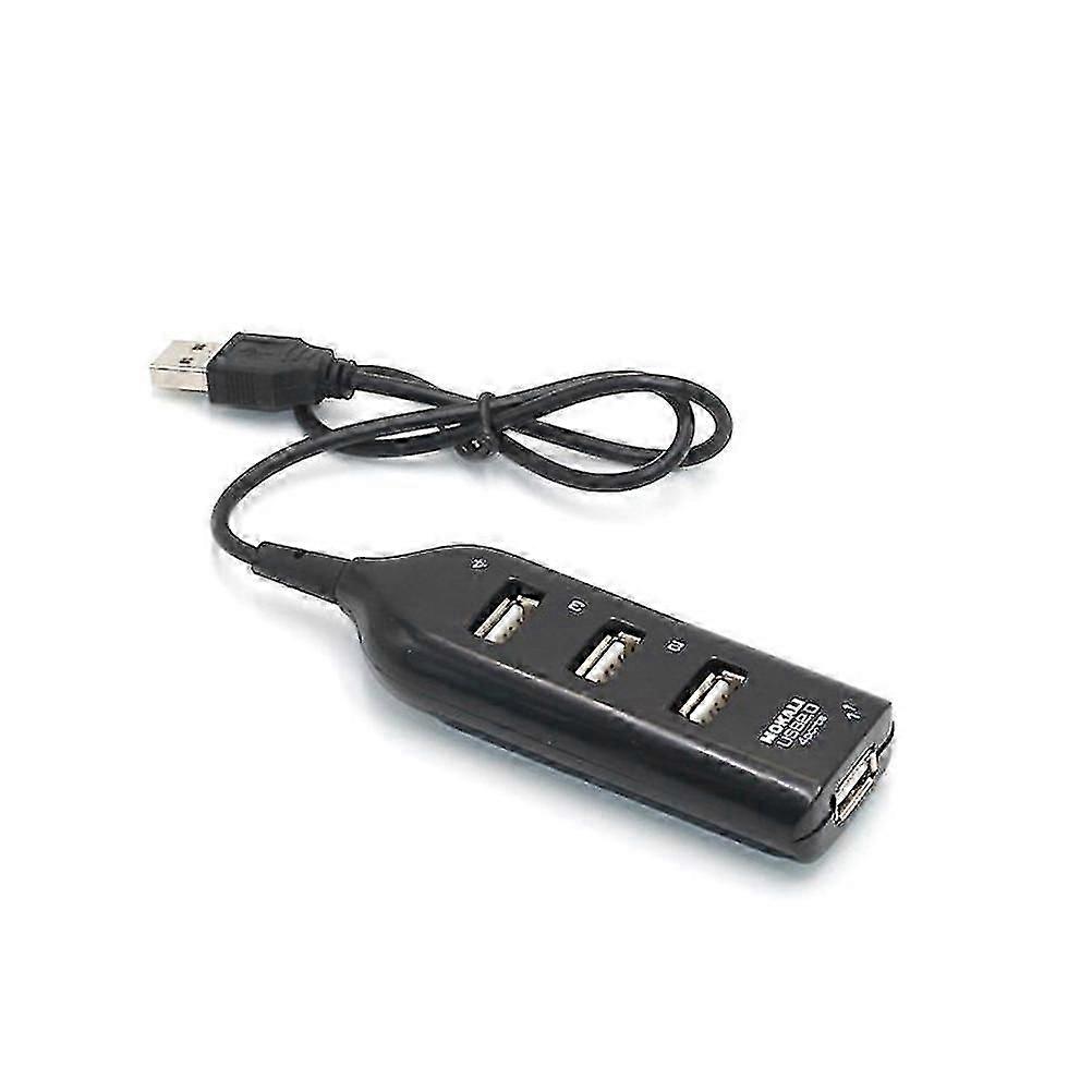 Concentrador USB A Concentrador USB de 4 puertos Concentrador de datos portátil delgado Adaptador USB Computadora portátil CONCENTRADOR USB Concentrador USB Computadora portátil Concentrador USB
