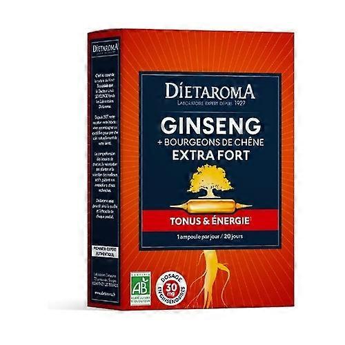 Extra strong ginseng 20 ampoules of 10ml