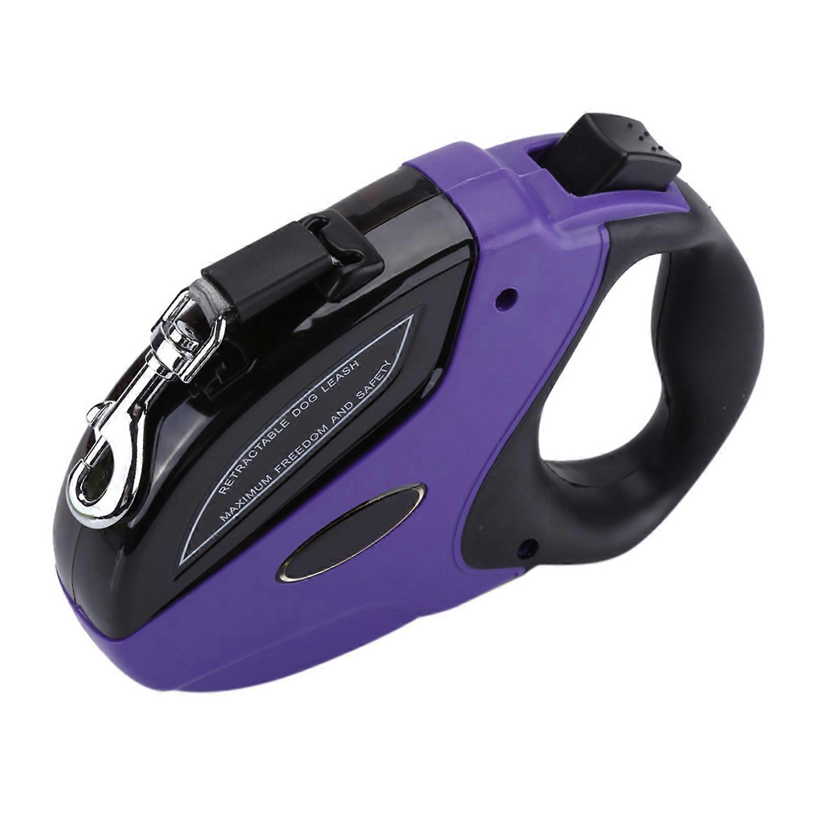 Pets Puppy Nylon Retractable Walking Leash One Button Brake Lock Small Medium Dogs Rope