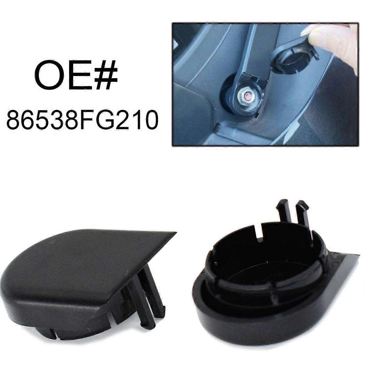 2Pcs  Front Window Windshield Wiper Arm Nut Cap Cover for Mazda 6 RX8 CX