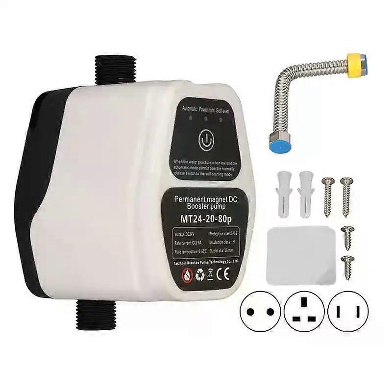 MT24-20-80P Pump Automatic Water Pressure Shower Boosting Recirculating Wall Mounted DC Pump