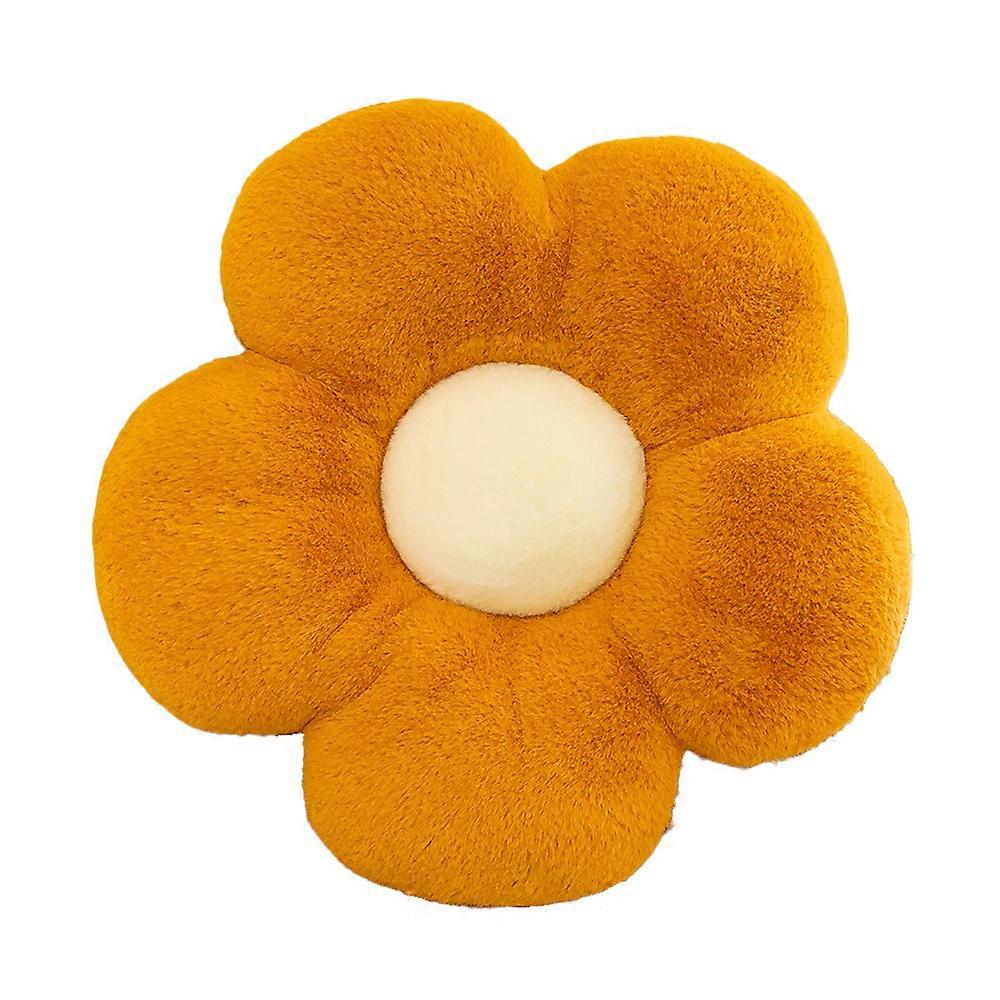 Stylish Gift Option, Versatile Use For Multi-purpose 3D Petal Design Easy Clean Aesthetic Retro Decor Rabbit Fur Imitation Soft Plush Floor Sitting