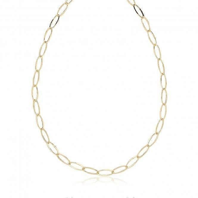 9ct Yellow Gold Hollow Necklace NK444