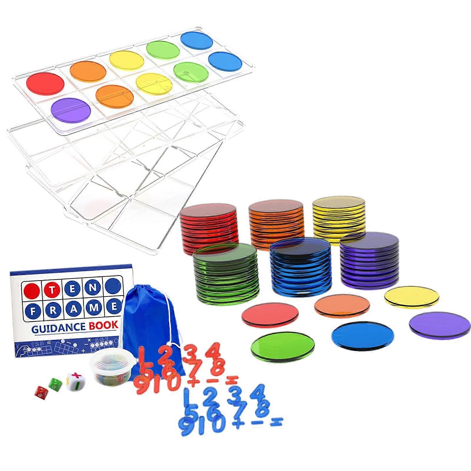 Ten- - Math Manipulatives for & Math Counters for Kids, Math Games for