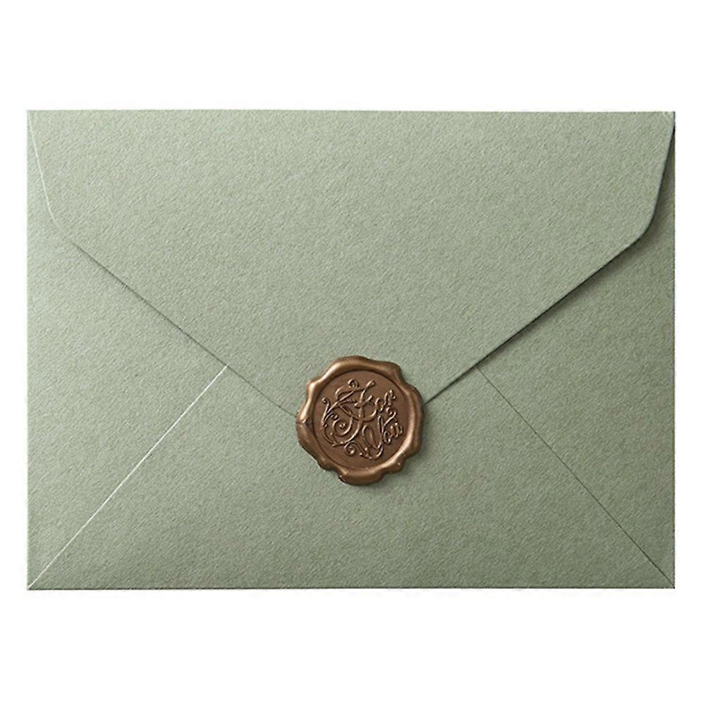 20pcs Modern Simplicity Envelope with Fire Paint Imprint 16x12cm for Wedding Blessing Gratitude Invitations Giftbox,A