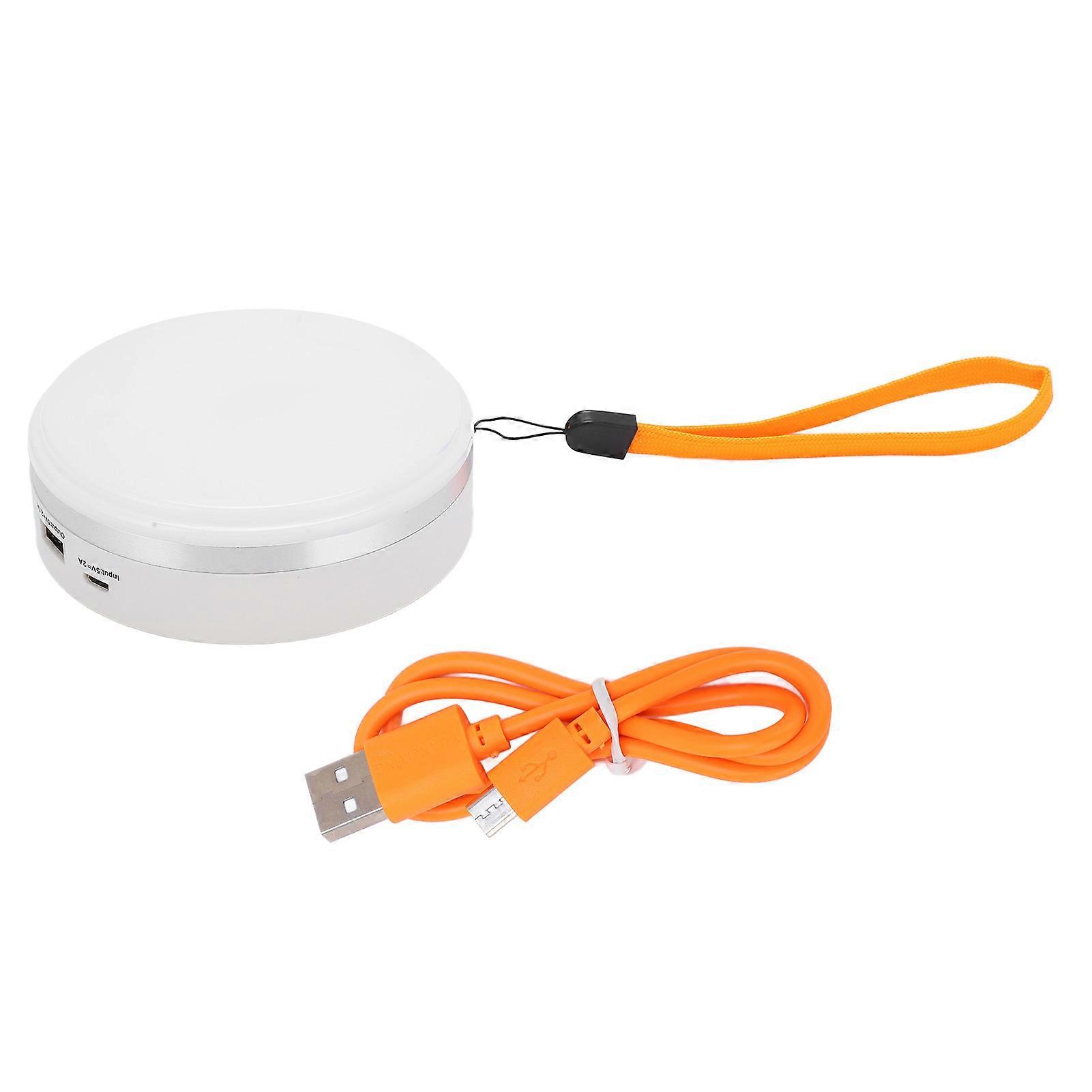 Camping Lantern White Portable USB Two Ways Fast Charging Multifunctional Super Bright Light