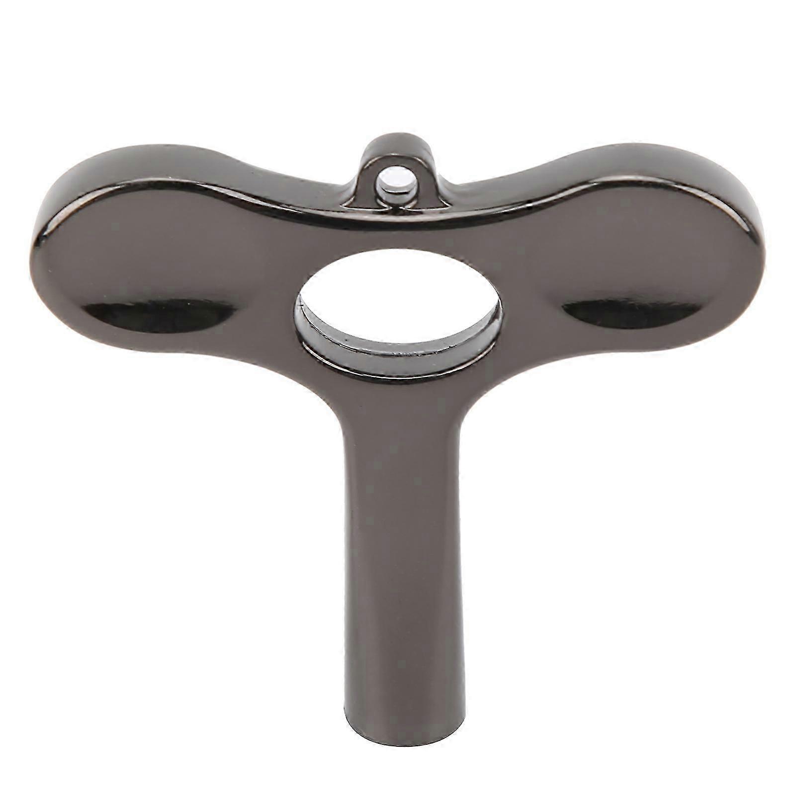 TShape Drum Tuning Key with 5.5mm Inner Diameter Instrument Accessory for Adjusting Screws(Black )