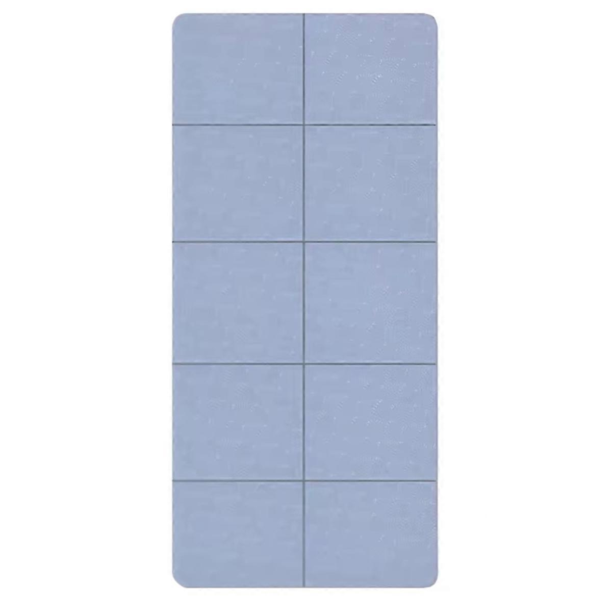 Eco-Friendly TPE Yoga Mat, Foldable, Double-Sided Non-Slip , Ideal for Travel, Pilates & Floor Worko