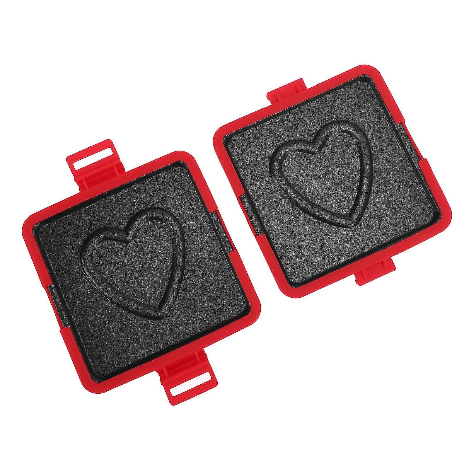 Microwavable Cordless Non-Stick Sandwich Maker 459g Silicone Iron