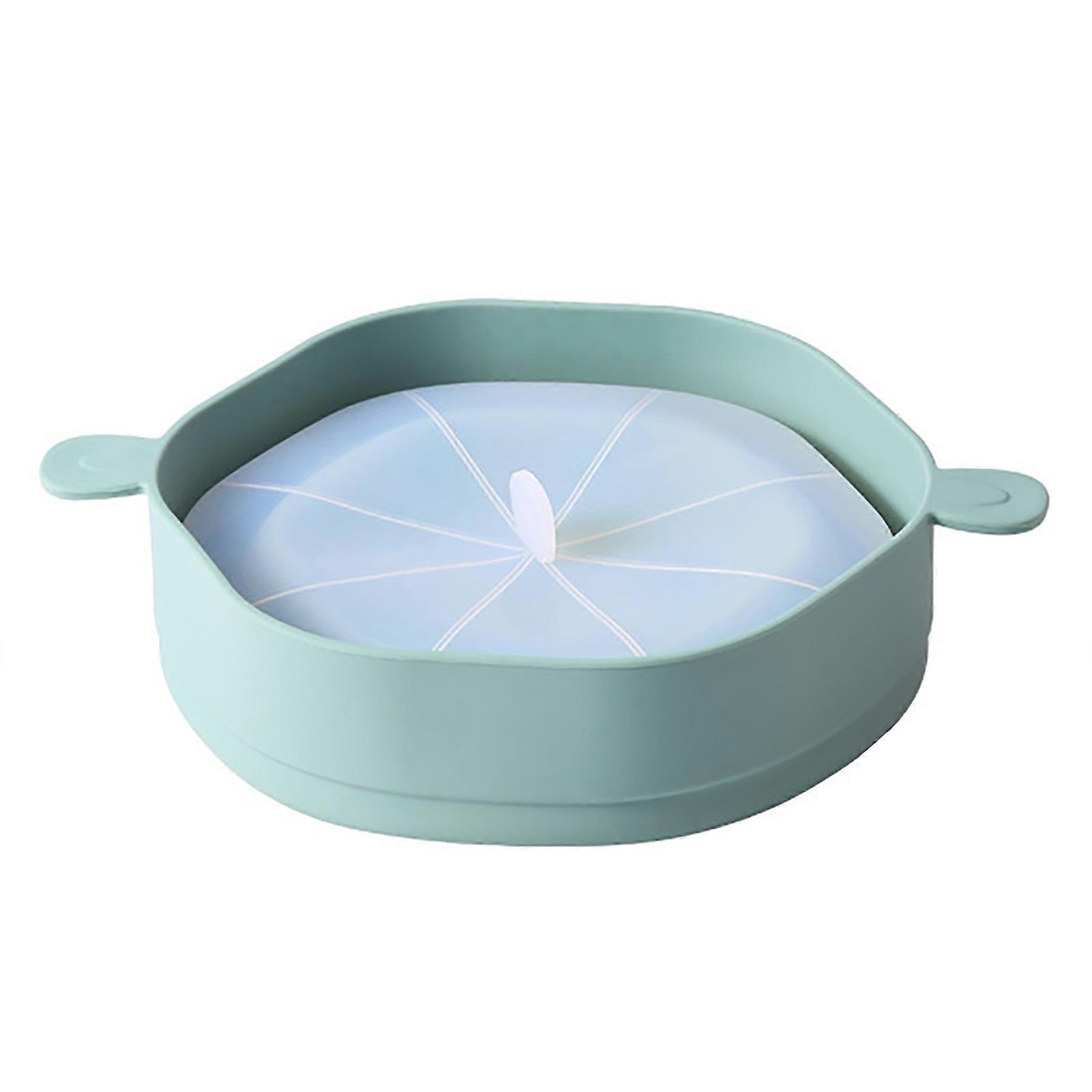 Silicone Microwave Popcorn Popper Folding Popcorn Maker Bowl With Lid Handles Dishwasher Safe