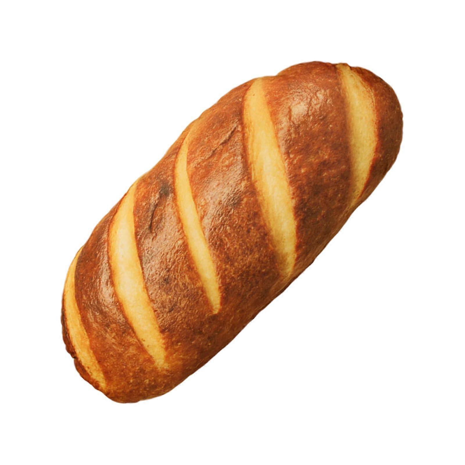 Funny Stuffed Bread Shaped Pillow for Kids 23.6 in
