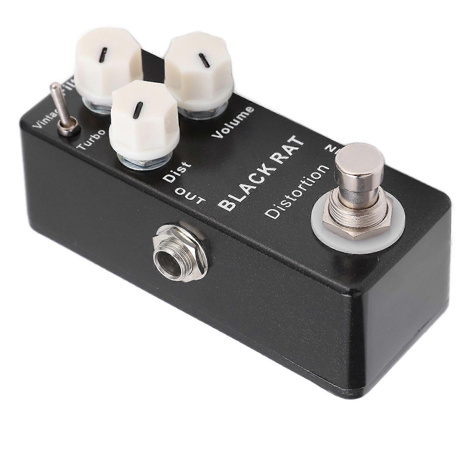 Distortion Guitar Pedal Electric Effector Single Effect Accessories with True Bypass Switch