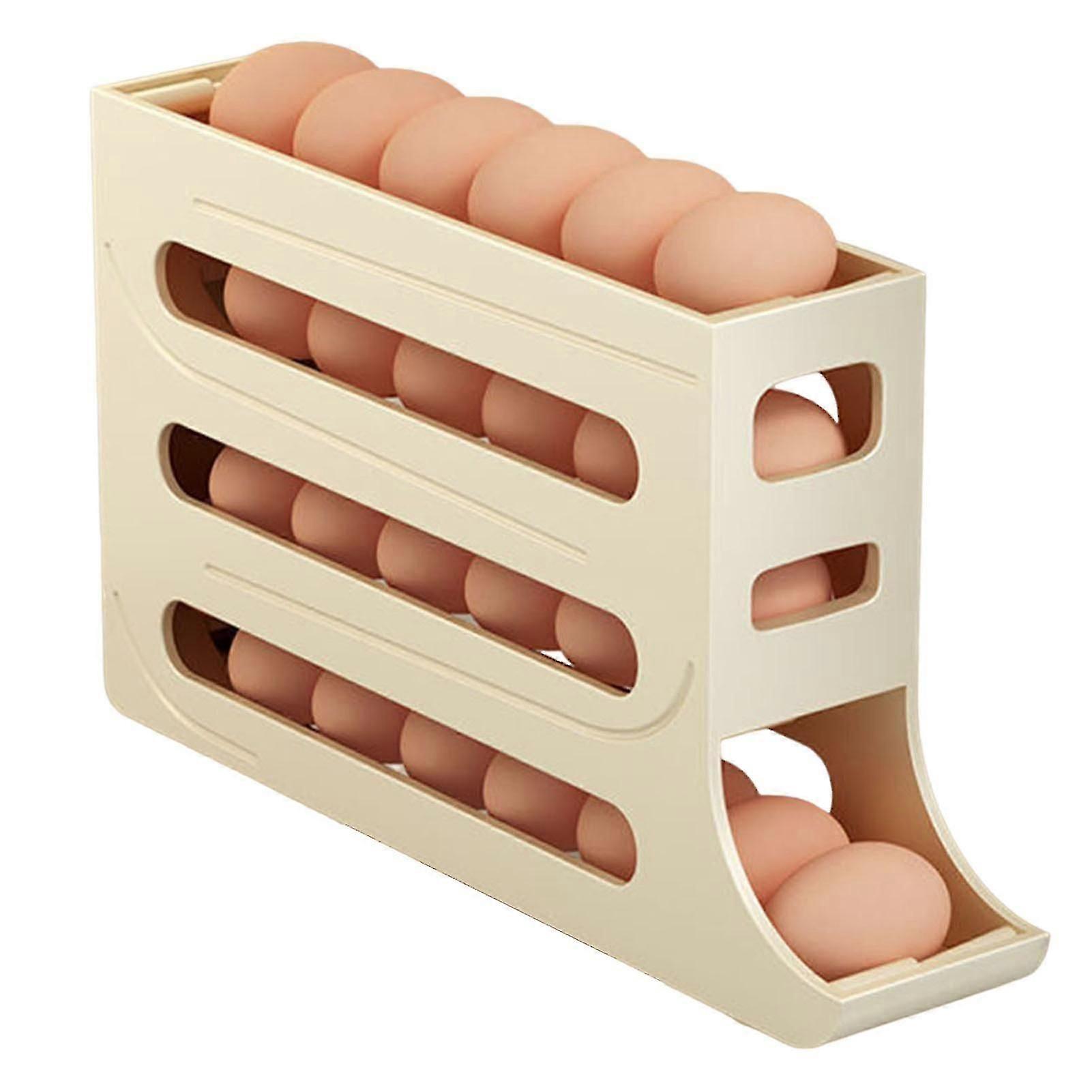 4 Tier Refrigerator Egg Tray Durable Stackable Tray Egg Holders For Home Kitchen Accessories
