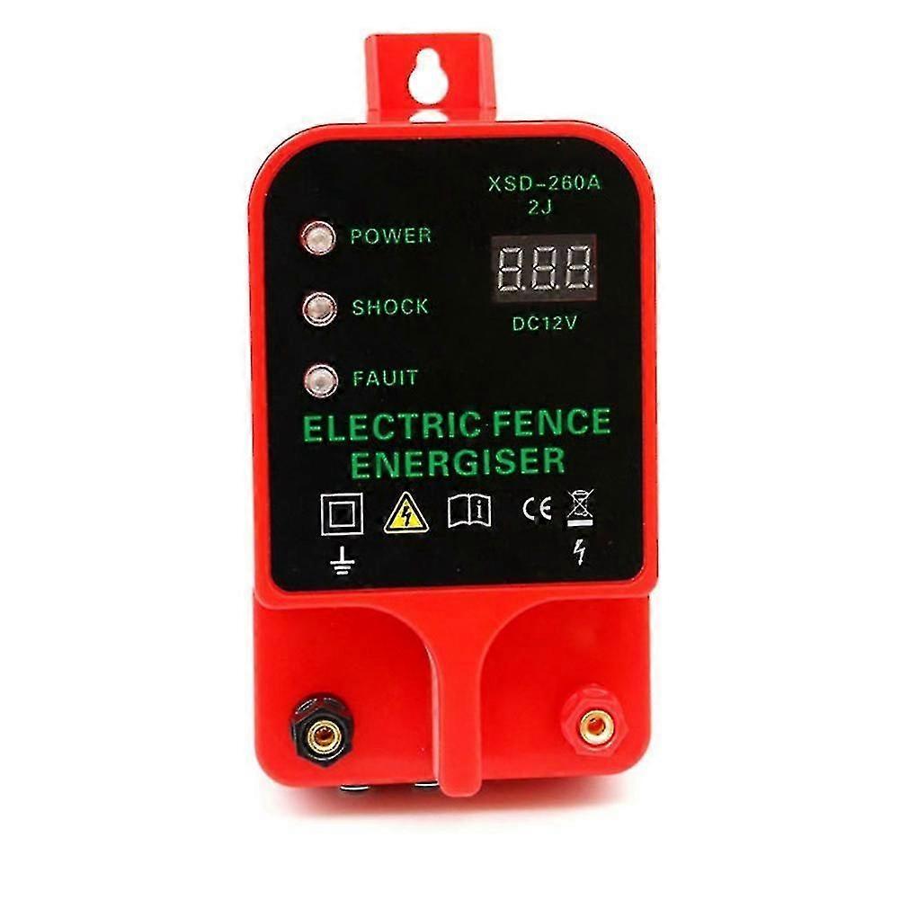 Elektrický plot 10km High Volta Pulse High-decibel alarm LCD Displ