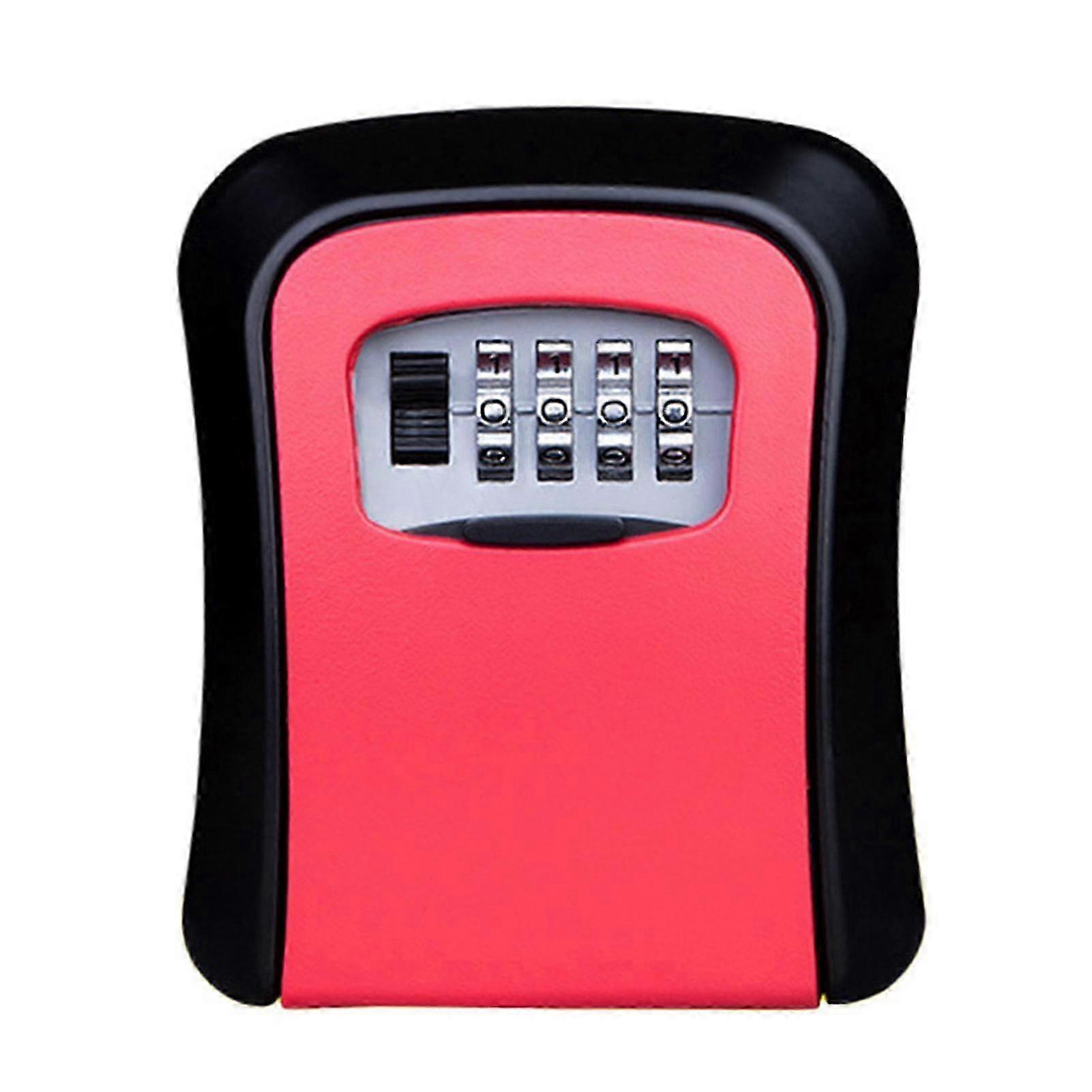 Security Storage Combination Lock Box for Outdoor Garage with Wall Mounting