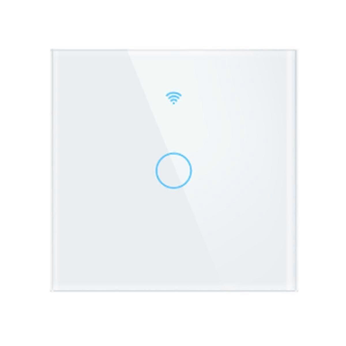 1 2 3 4 Gang 2 3 Way WiFi RF 433mhz Smart Wireless Touch Wall Light with Switch Button 220V with No Neutral