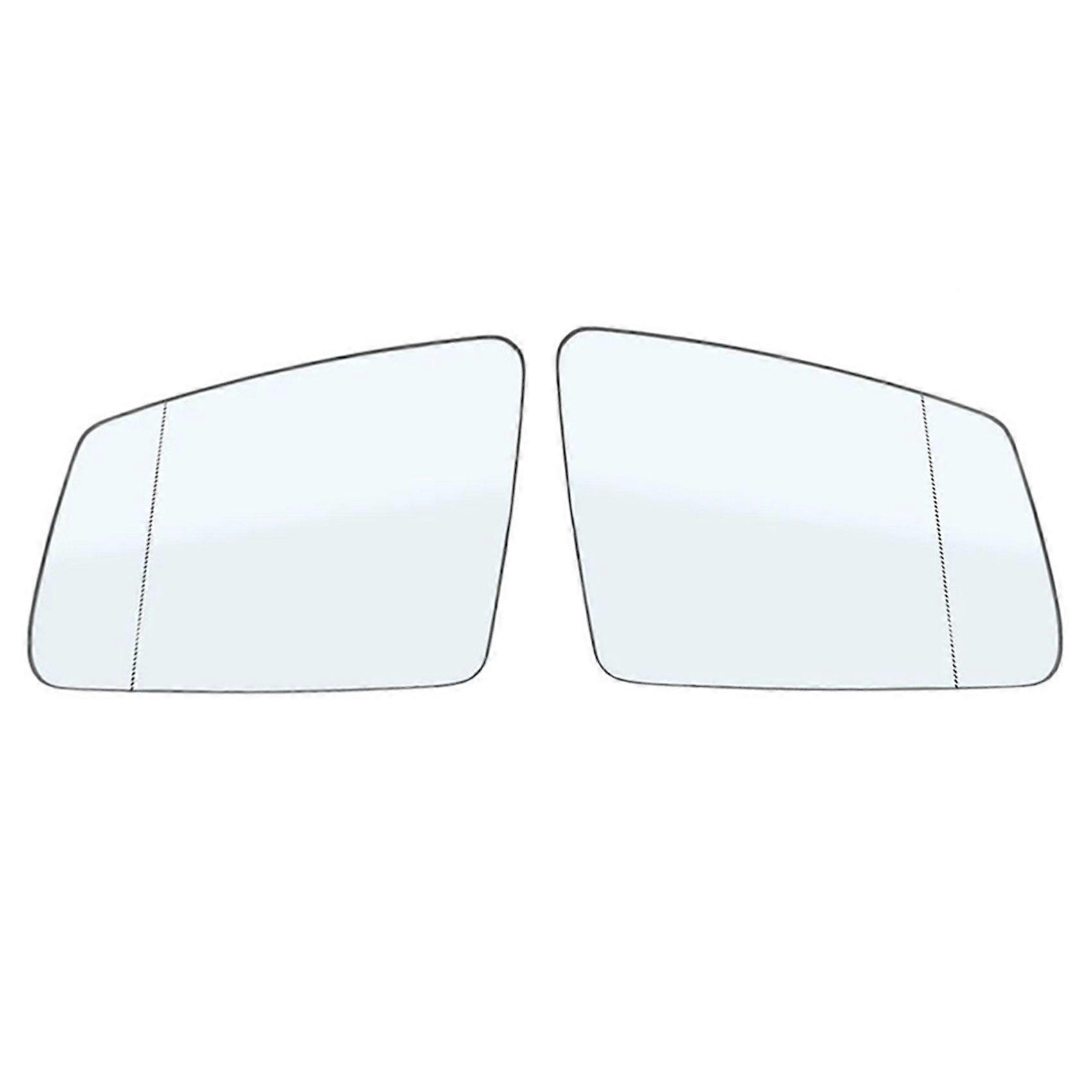 Right+Left Side Rearview Mirror Glass 2128100521 2128100621 for C E S GLA Class W204 W212 W221
