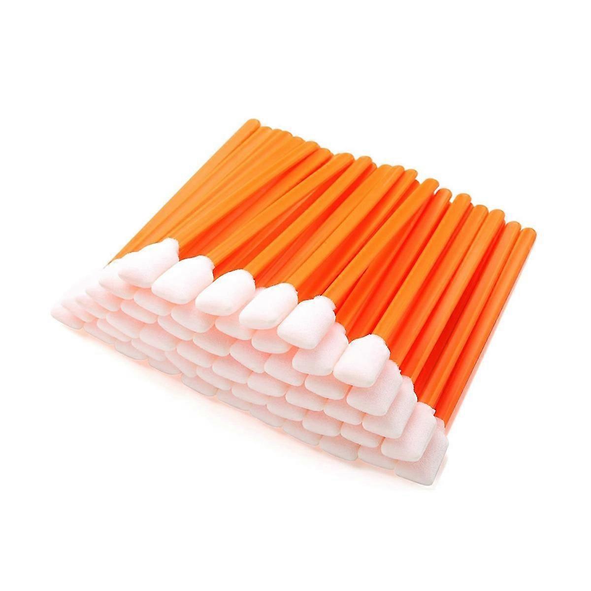 100 Pcs Foam Swabs Sticks Cleanroom Detailing Swab Sponge Sticks for Inkjet Printer, Optical Instruments,Camera Sensors