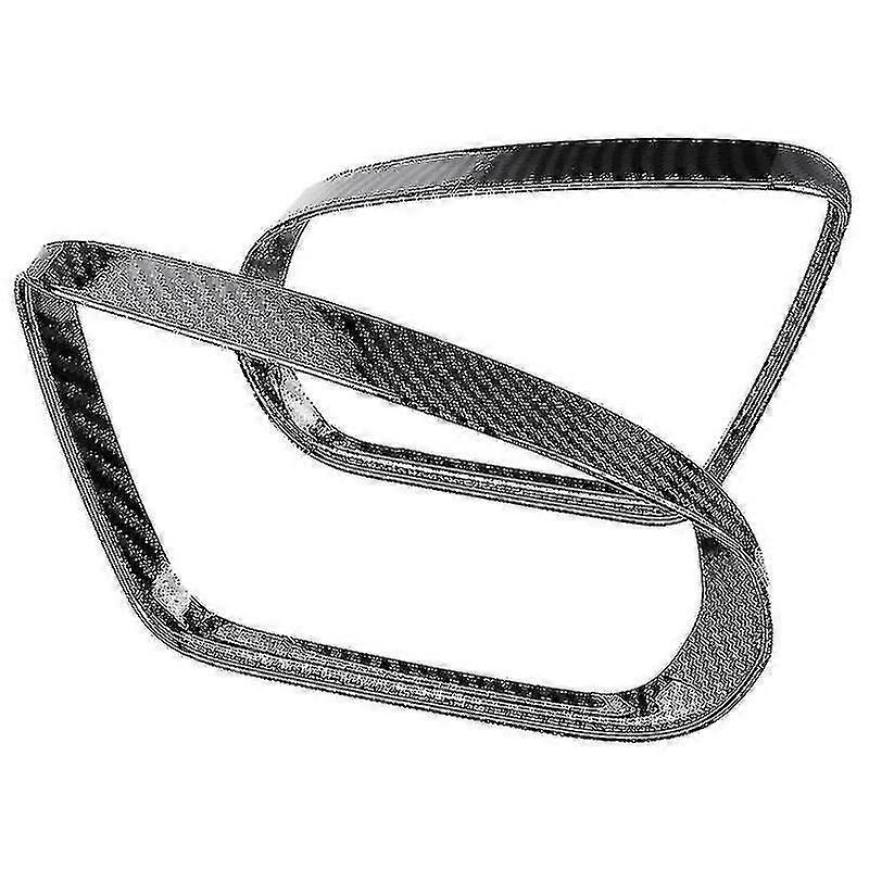 Carbon Fiber Car Side Mirror Rain Eyebrow Trim Compatible With Benz B C E Class