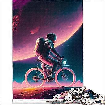 Quebra-cabeças Jogos Cycling_Space_Astronaut Quebra-cabeças 1000 peças Quebra-cabeças de madeira para adultos quebra-cabeças para crianças e adultos estilo 1688