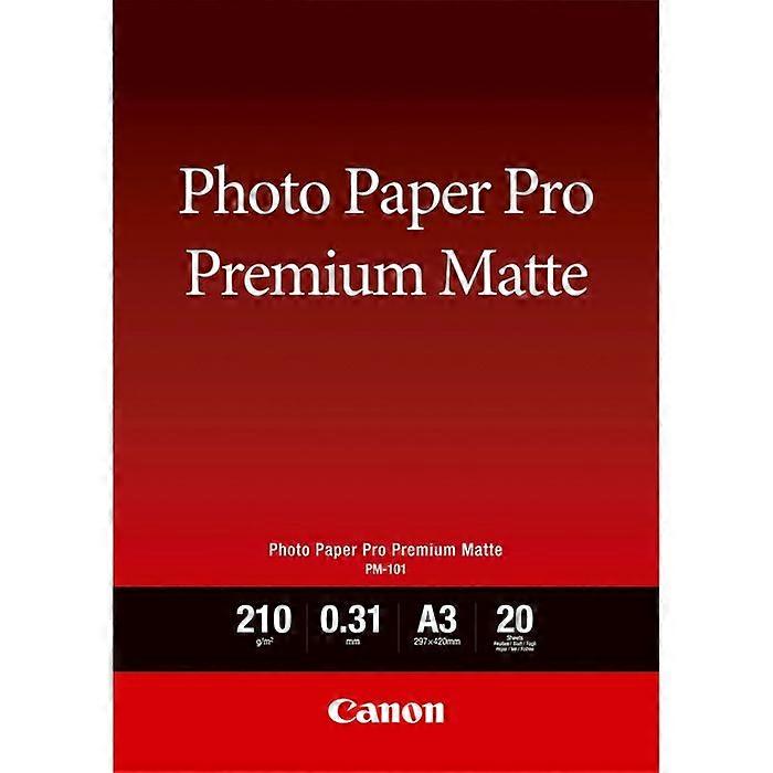 Premium Matte Photo Paper PM-101 - CANON - A3 - 20 sheets
