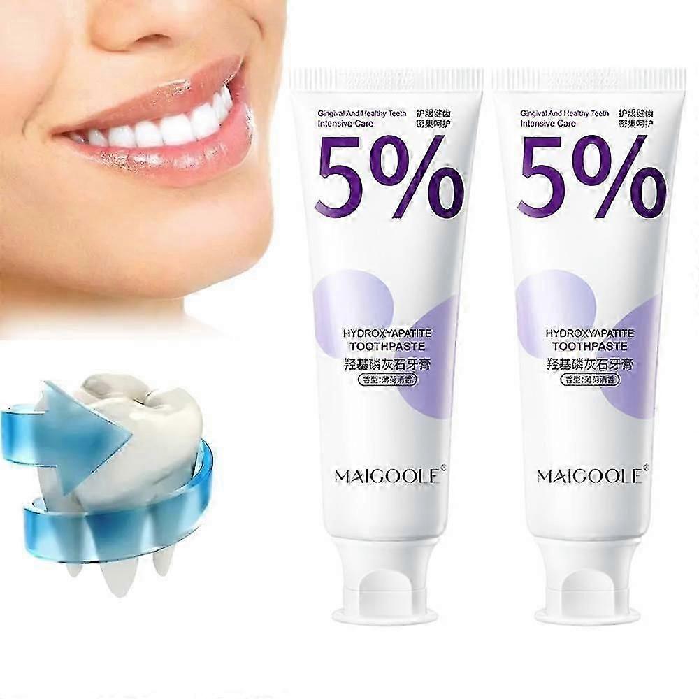 1-3X Hydroxyapatite Toothpaste Probiotic Whitening Toothpaste 100g -