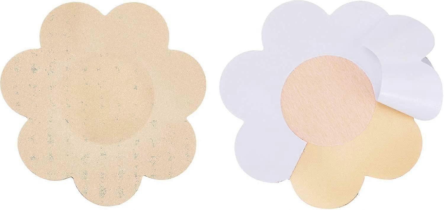 30 Adet Meme Başı Örtüsü Erik Şekilli Tek Kullanımlık Göğüs Örtüleri Kendinden Yapışkanlı Yapraklı Sütyen Macunları