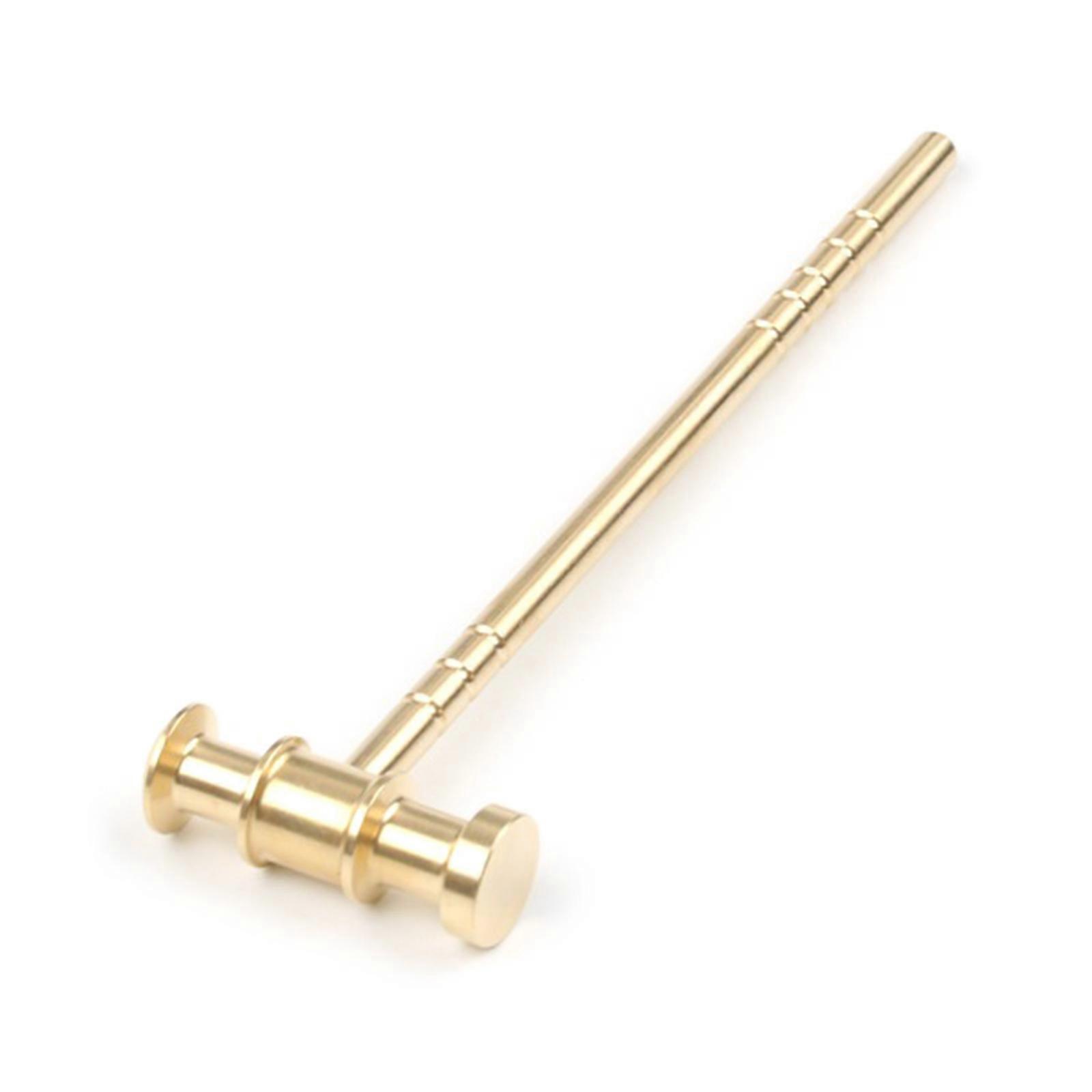 High Quality Brass Hammer Solid Hammer DIY for Manual Hammer Clock Repair ToolPrecision CNC Machining Jewelers Tool