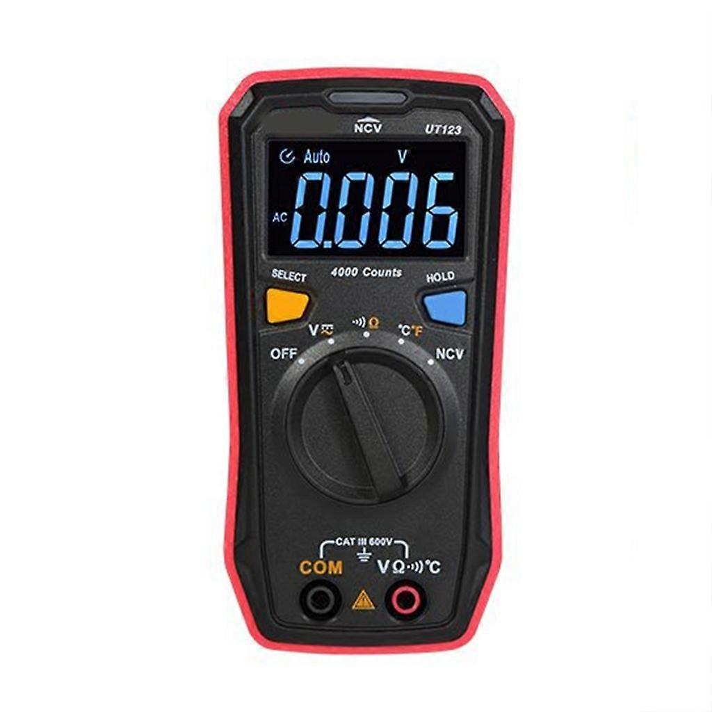Multimeter 4000 Counts Digital Multimeter with for DC AC Voltmeter & Ohm Volt Amp Tester with NCV Function Tests Live Wi