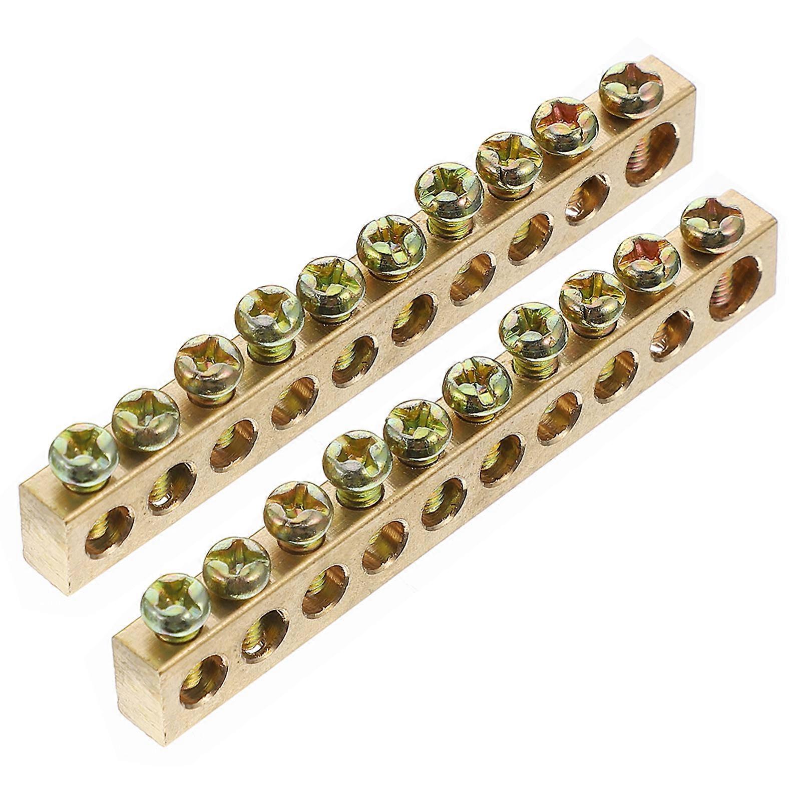 Screw Connection Terminal Block, and Chemically Resistant Bars