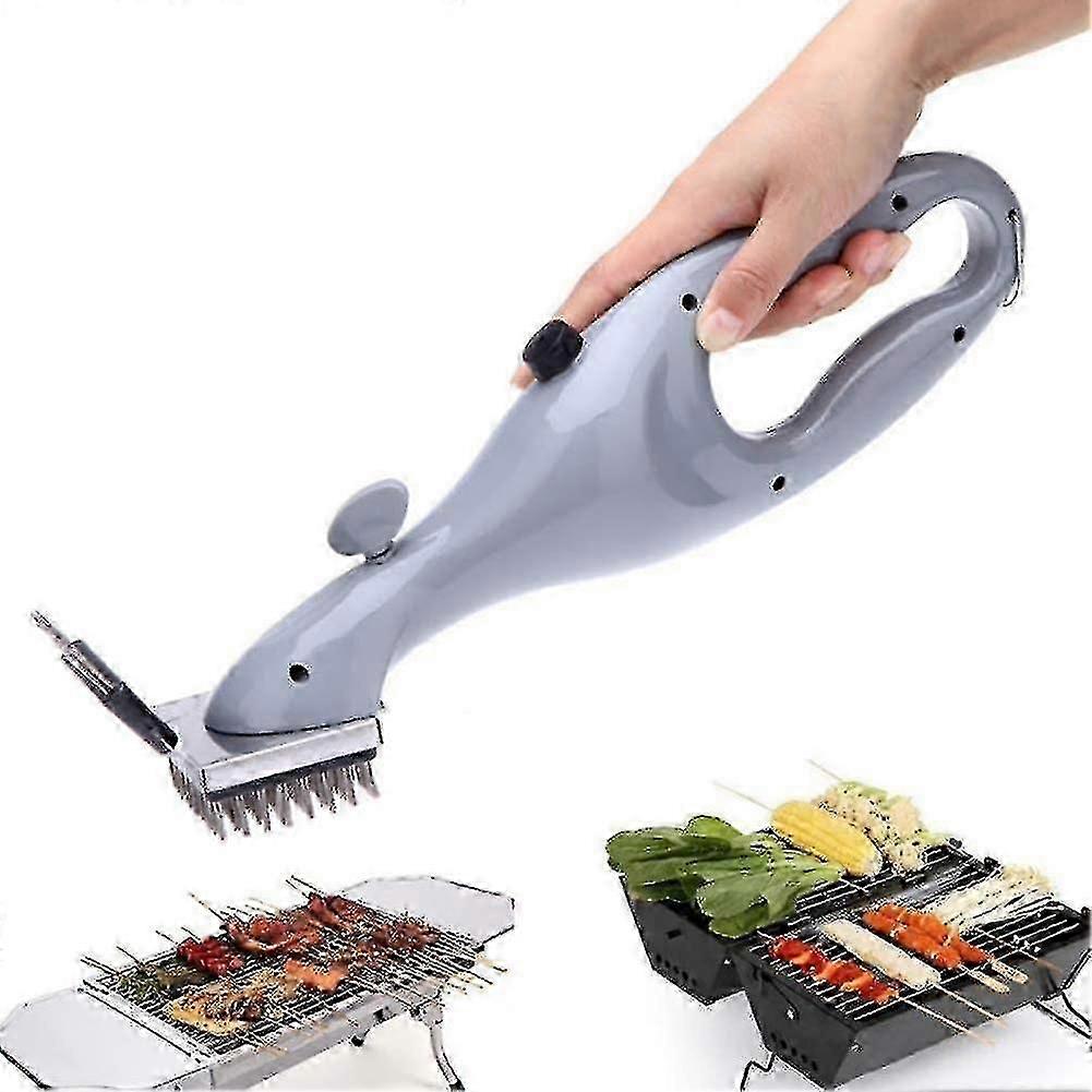 Steam clean barbecue brush