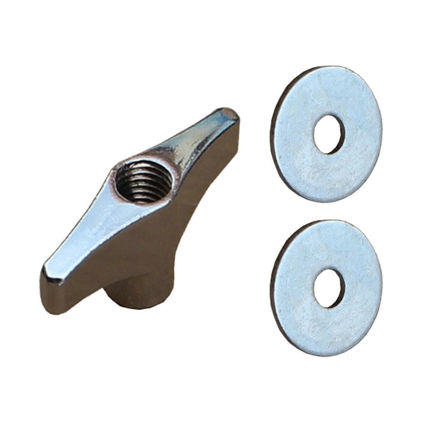 3x Wing Nuts Replacements Drum Pads for Drum Cymbal Instruments Accessories