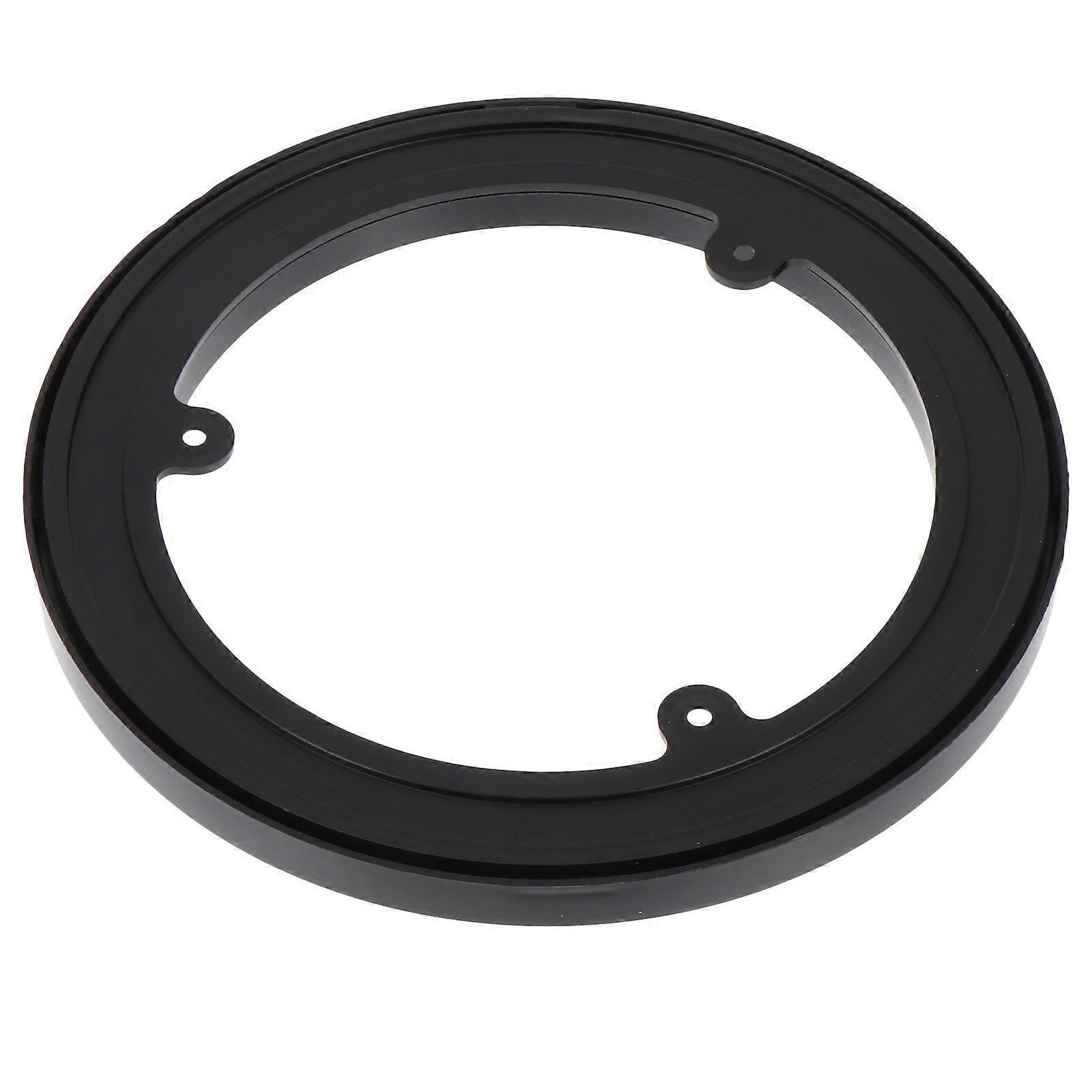 Plastic Turntable Bearing for Home Use Smooth 360 Degree Rotation Black Color