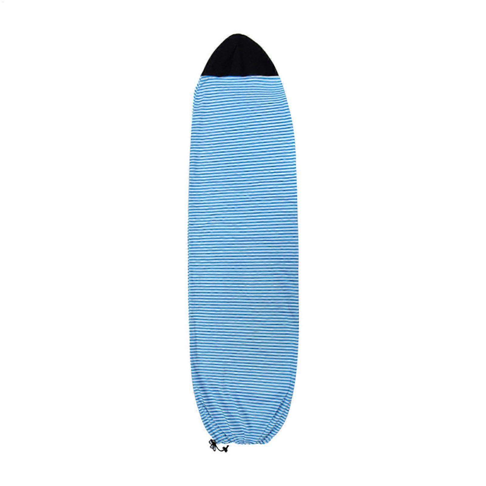 Snowboard Cover Surfboard Cover Quick-Drying Surfboard Protective Case 180x50cm Blue And White 6.3/6.6/7in