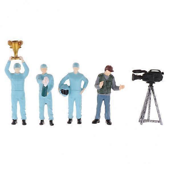 3x 1:64 Racer αριθμοί οι άνθρωποι βραβεία γιορτάζουν σενάριο μοντέλο playset