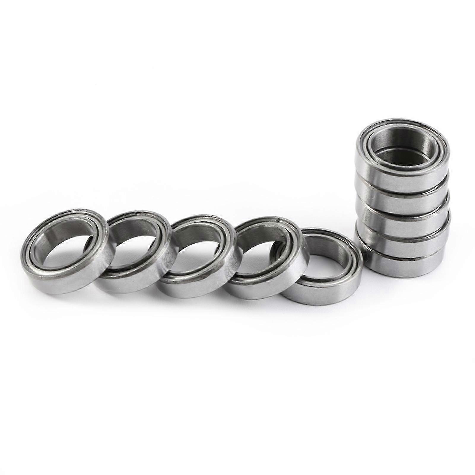 10pcs 6700ZZ Double Shielded Thin Section Ball Bearings 10x15x4mm
