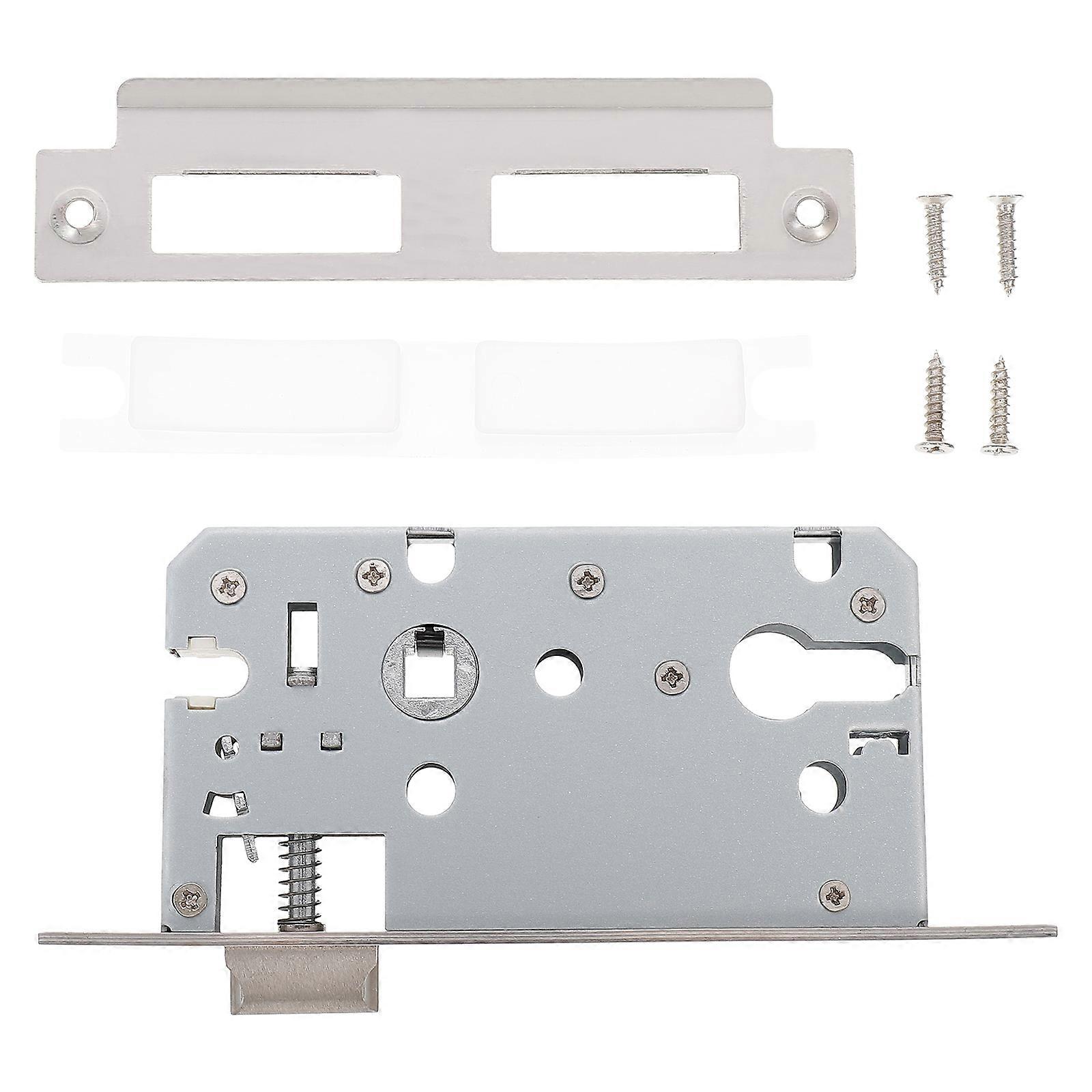 Household Door Reversible Lock Rectangular Shape Simple Structure For Front Door 1Pcs