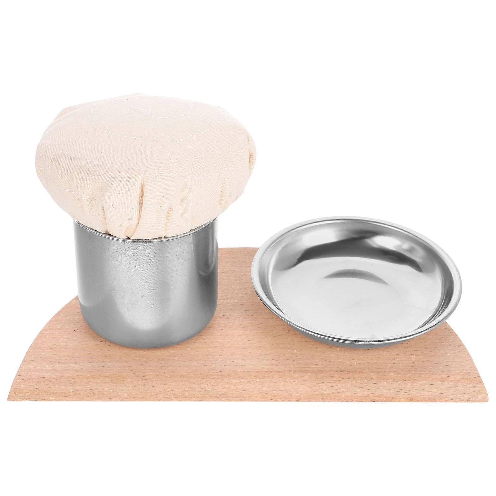 Pancake Oil Applicator Set Non Stick Basting Brush for Pancakes & Crepes, Quick & Application Tool