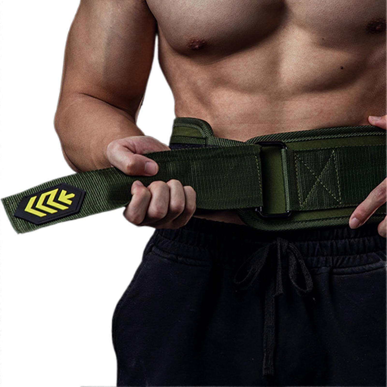 Weightlifting belt for men, training belt back support for powerlifting deadlift S (7590 cm)