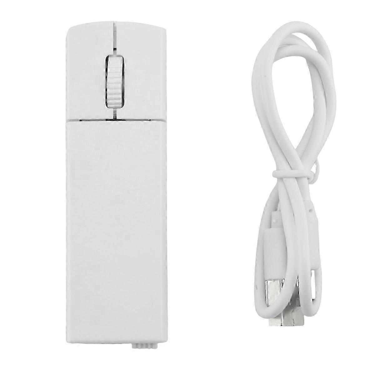Bluetooth Mini Mouse Charging for Lenovo/Apple/Laptop, White hwy