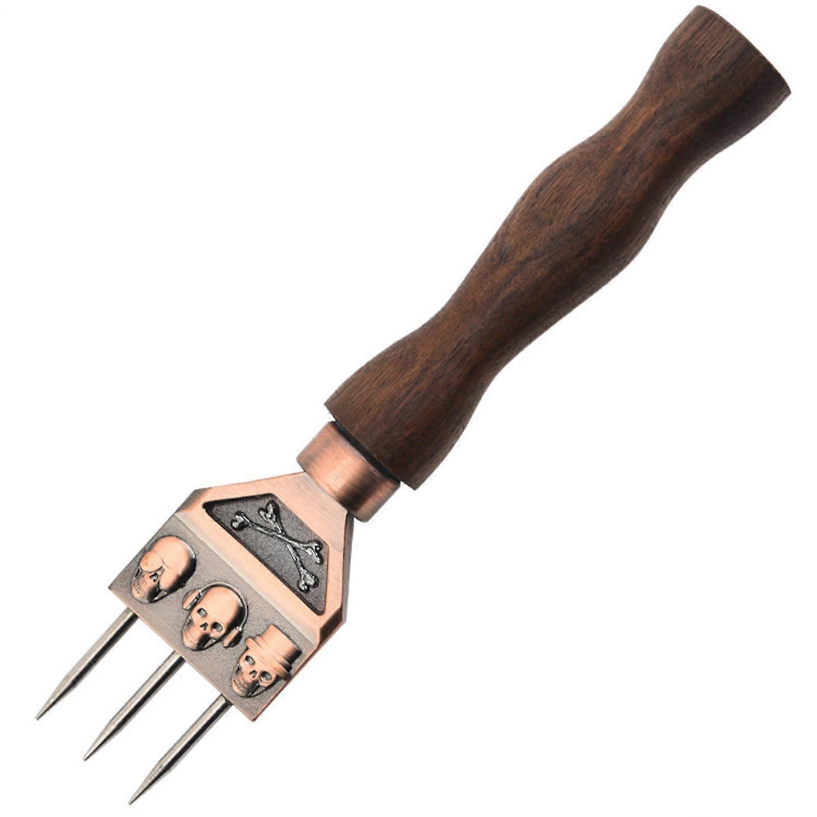 Ice Axe 18 cm ,, ThreePointed, Ergonomic Handle, 2 Colours Bronze