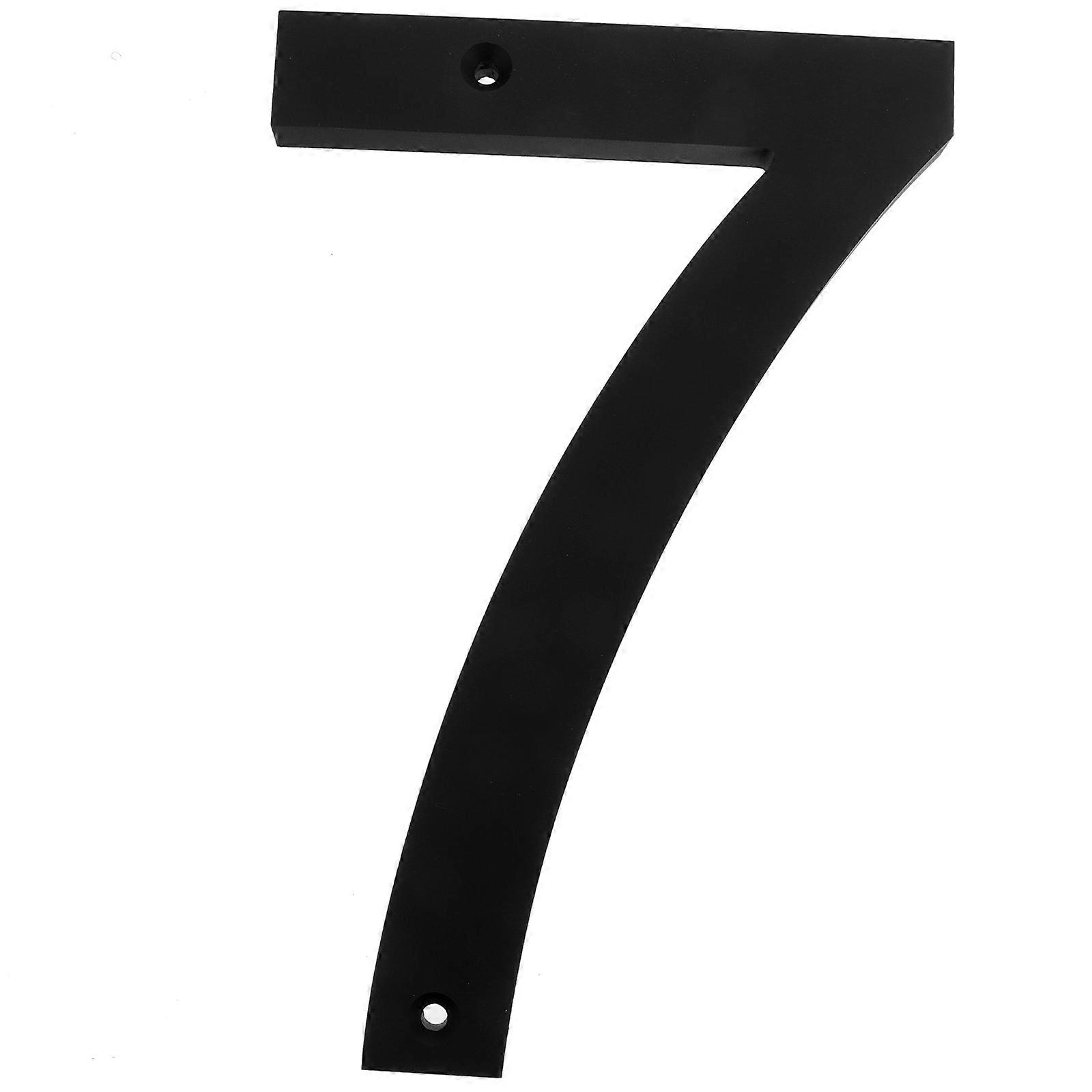 House Number Sign Door Numbers For House Door Address Identification Simple Design Acrylic 1Set
