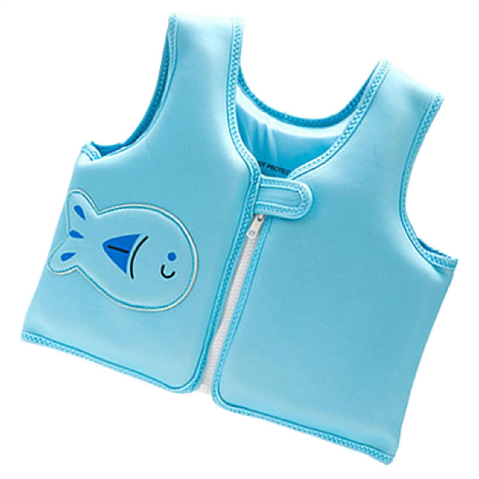 Swim Stup for Kids Life Jacket, Comfortable Pearl Cotton, Buoyancy Aid Vest Blue