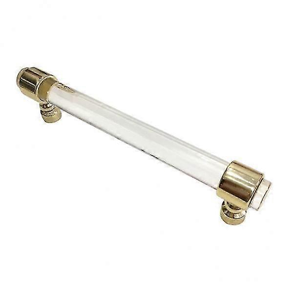 4xAcrylic Connecting Rod Bar for Door Handles Drawer Pull Knob Golden 152mm